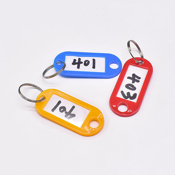 Key Tag with Label 10 Pcs Pack