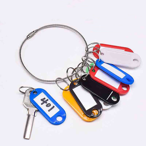 Key Tag with Label 10 Pcs Pack — A Lot Mall