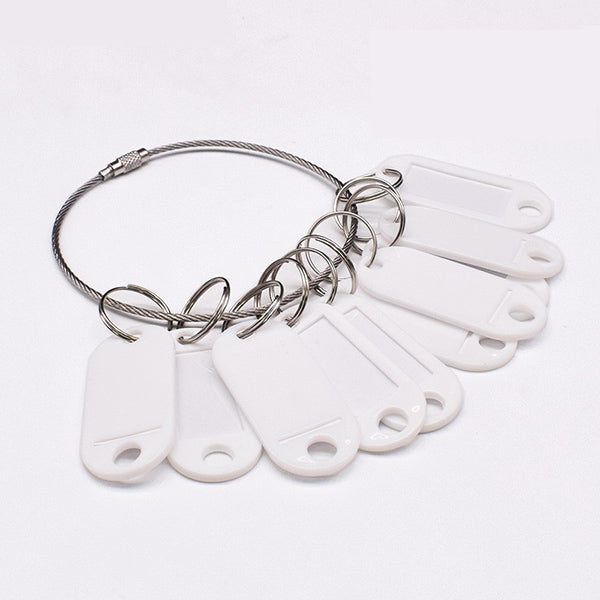 Key Tag with Label 10 Pcs Pack — A Lot Mall