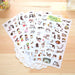 Korean Style Cat Buddy Clear Sticker Set