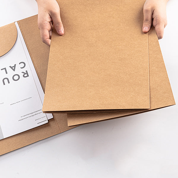 Kraft Paper Document Pocket Folder A4 10 Pack — A Lot Mall