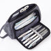 Large Stationery Organizer Pencil Case, Charcoal (New)