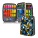 Large Capacity 192 Slots Multi-Layers Zipper Pen Organizer Bag for Artist, Fox, Raccoon & Deer