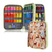 Large Capacity 192 Slots Multi-Layers Zipper Pen Organizer Bag for Artist, Deer