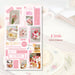 Lift Style Scrapbooking Paper Stickers, Pink