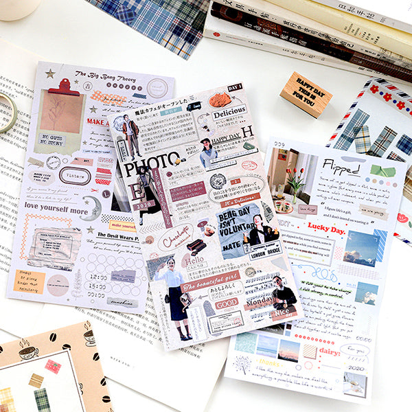 Lift Style Scrapbooking Paper Stickers