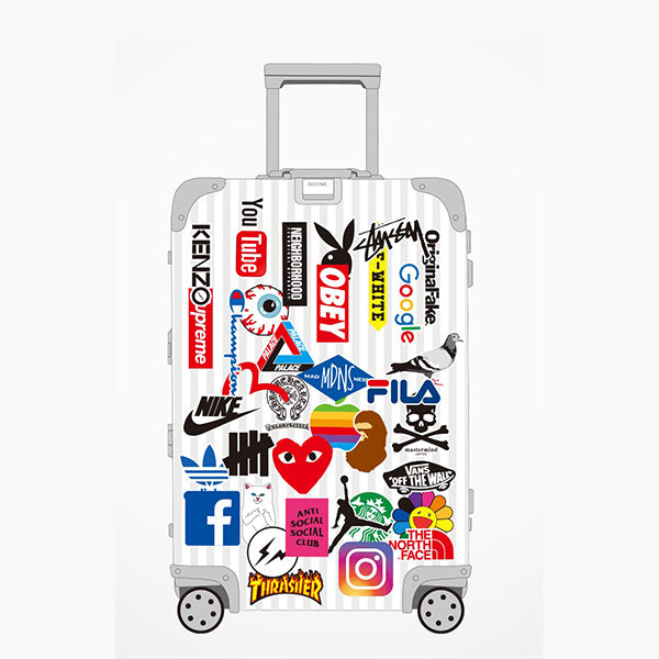 Amazon.com - Wall4Stickers® Luggage Stickers Suitcase 54x Patches Vintage  Travel Labels Retro Vintage Graffiti iPhone car stickerbomb Style Vinyl  Decals Door Skateboard Cafe