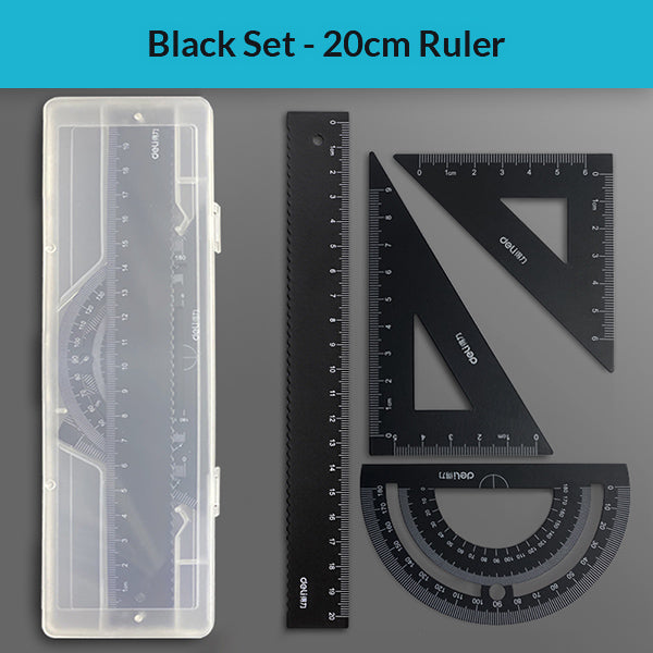 Bocai Triangular Ruler Triangle Protractor