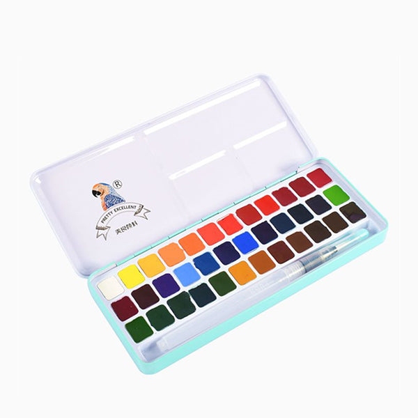 MeiLiang Watercolor Colors Paint  24/36 Set with Box