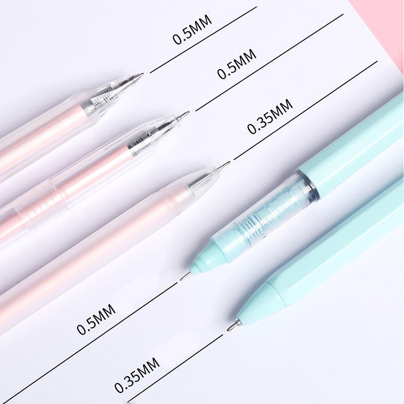Morandi Color Gel Pen Set/press Type Fountain Pen/retro - Temu United Arab  Emirates