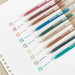 Morandi Multiple Color 0.5mm Gel Pen 9 Pcs Set