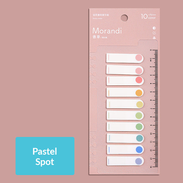 Morandi and Pastel Colors Index Tab, Pastel Spot