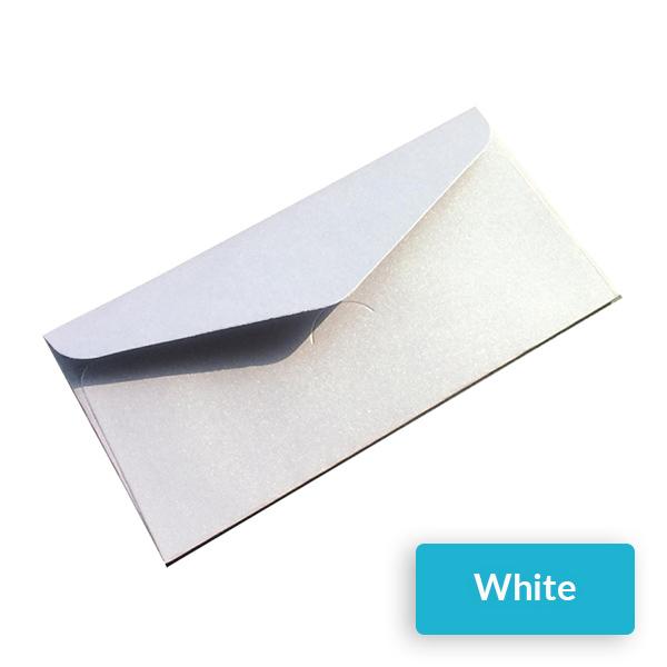Multiple Sizes Color Envelope Set for All Purposes, 140 x 90mm / White