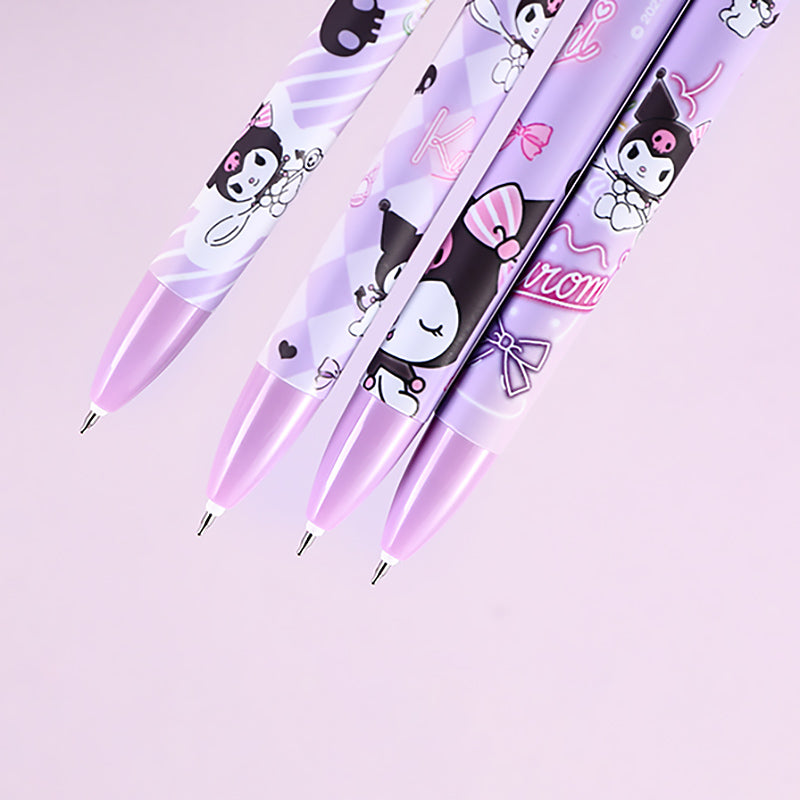 6PCS Girl Cute Gel Pens Black Ink 0.5mm Retractable Cartoon Animal  Ballpoint Pens Metallic Clip Premium Fine Writing Pens for School Office  Supplies