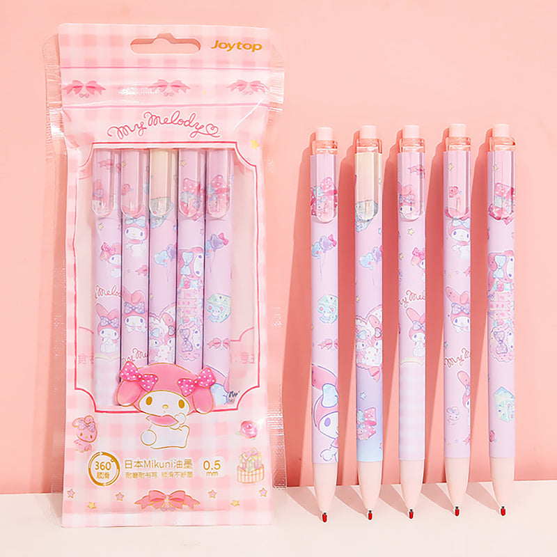 Kawaii Cherry Sakura Erasable Gel Pen Pack / Refill