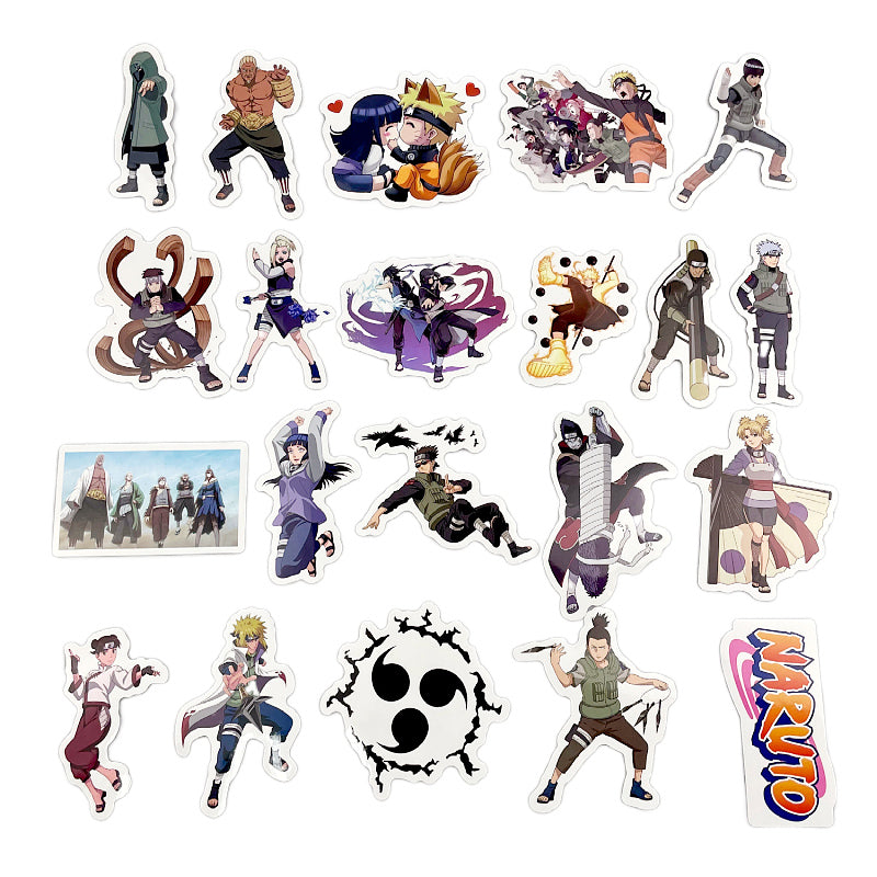 Multiple Characters Together Anime Naruto Sticker Decal Super Cute  Embellishment