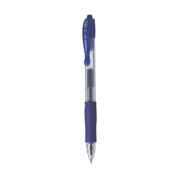 PILOT G2 Premium Retractable Rollerball Gel Pen and Refill 0.38/0.50/0.70mm, 0.38mm / Blue
