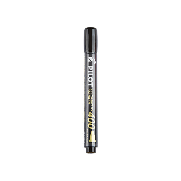 PILOT Permanent Marker Bullet / Chisel Tip Pen / Set, Black / 1 Pcs / Chisel