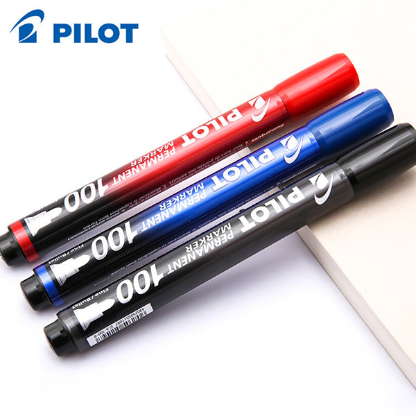 PILOT Permanent Marker Bullet Chisel Tip Pen Pack