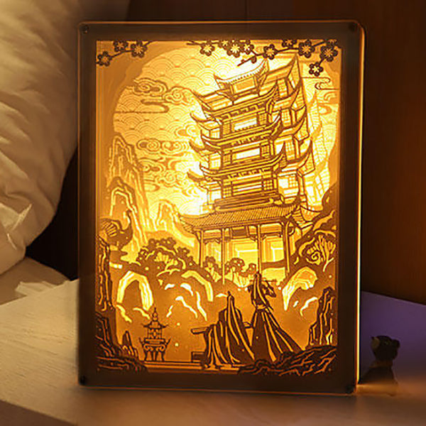 Generation Shadow Box Paper Art Shadow Box Paper Shadow Box Template Shop On Pinterest