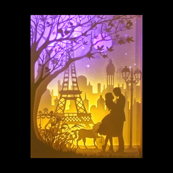 PaperCut Light Shadow Box, 🗼 Eiffel Tower