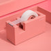 Pastel Adhesive Tape Dispenser, Pink