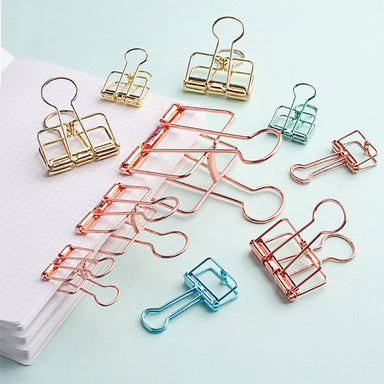 Pastel Binder Clip 6 Colors Packs, Clip