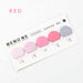 Pastel Gradient Mini Sticky Note 6 Pads Pack