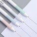 Pastel Retractable Gel Pen 0.5mm Black Blue Red 3 Colors Set and Refill
