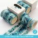 Pastel Watercolor Washi Tape Box Pack, J. Green Whale