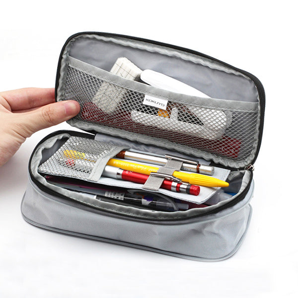 Expandable Pencil Case  Large Storage Stationery Box - Don't