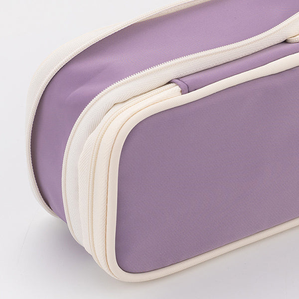 Pastel Zippered Large Foldable Pencil Case — A Lot Mall