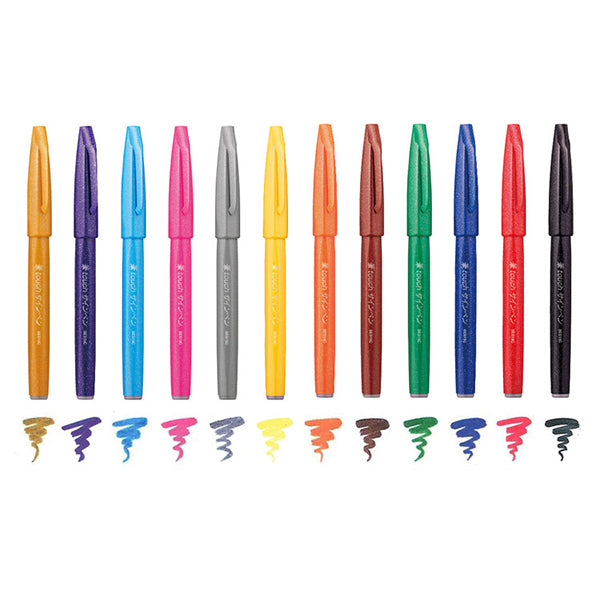 6Pcs Colored Pen for Note Taking,Dual Tip Markers with 6 Different
