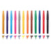 Pentel Fude Touch Brush Sign Pen Flexible Tip 1 /6 /12 Colored Set