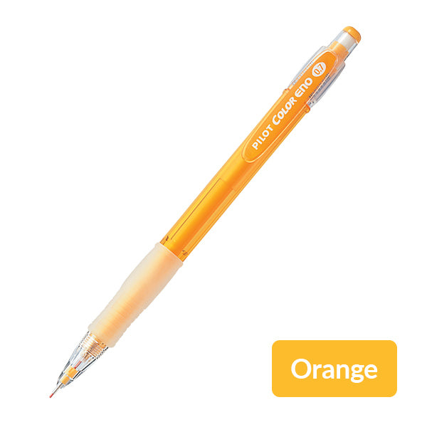 Pilot Color Eno Automatic Mechanical Pencil 8 Colors 0.7mm, Orange