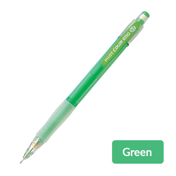 Pilot Color Eno Automatic Mechanical Pencil 8 Colors 0.7mm, Green