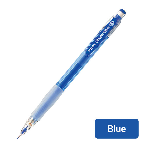 Pilot Color Eno Automatic Mechanical Pencil 8 Colors 0.7mm, Blue