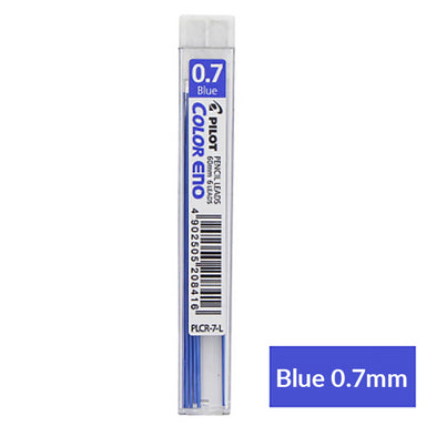 Pilot Color Eno Erasable Lead 8 Colors 0.7mm, Blue