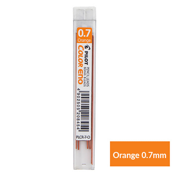 Pilot Color Eno Erasable Lead 8 Colors 0.7mm, Orange