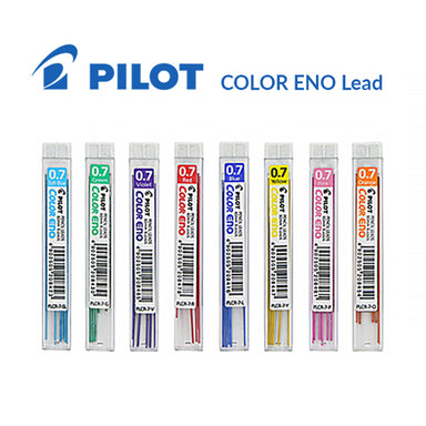 Pilot Color Eno Erasable Lead 8 Colors 0.7mm Pack