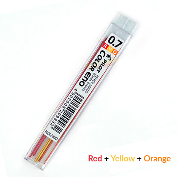 Pilot Color Eno Erasable Lead 8 Colors 0.7mm
