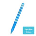 Pilot FriXion Ball Knock Erasable Gel Pen 0.5mm 10 Colors, Light Blue