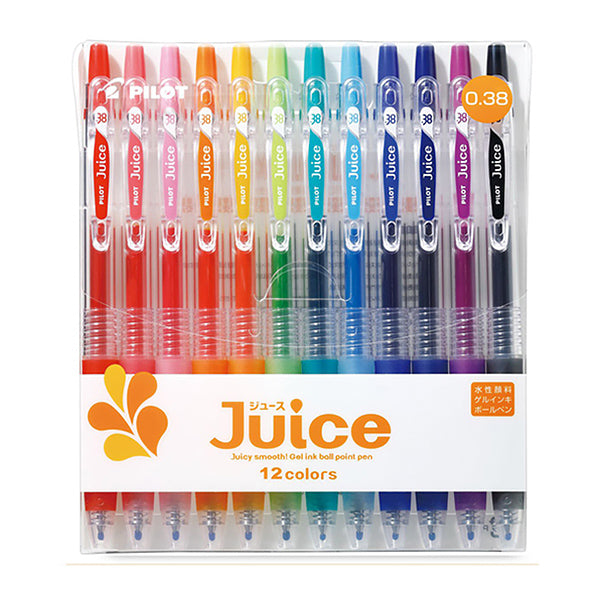 Pilot Juice Gel Pen 0.5mm 6 / 12 colors Set, Pastel 12 Colors Set