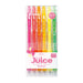 Pilot Juice Gel Pen 0.50/0.38/0.70mm, 6/12 colors Set, Fluorescent 6 Colors 0.70mm Set