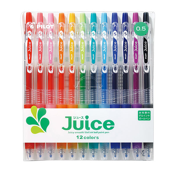 Pilot Juice Gel Pen 0.5mm 6 / 12 colors Set, General 12 Colors Set