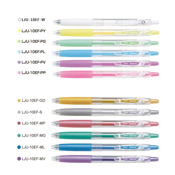 Pilot Juice Gel Pen 0.50/0.38/0.70mm, 6/12 colors Set — A Lot Mall