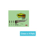 Post-it 3M Super Sticky Notes 4 Pads Pack, Green 4 Packs