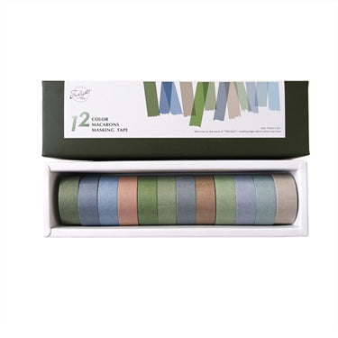  Oleitodh 12 Rolls Colored Masking Tape Painters