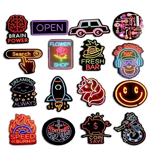 Retro Style Stickers