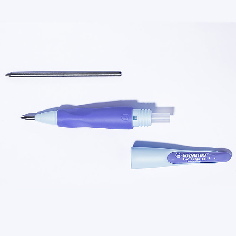 STABILO EasyErgo 3.15mm Pencil Eraser Lead Bundle for Right/Left Handed